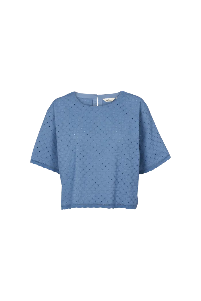 Adie Crop Tee - Quiet harbor