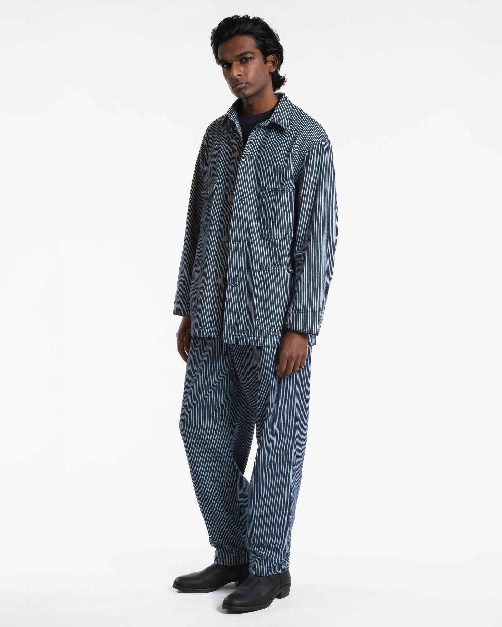 Alcatraz Jacket Rainbow Denim Multi-Blue