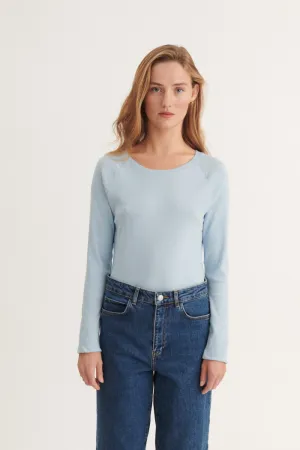 Arense LS Tee - Cashmere Blue