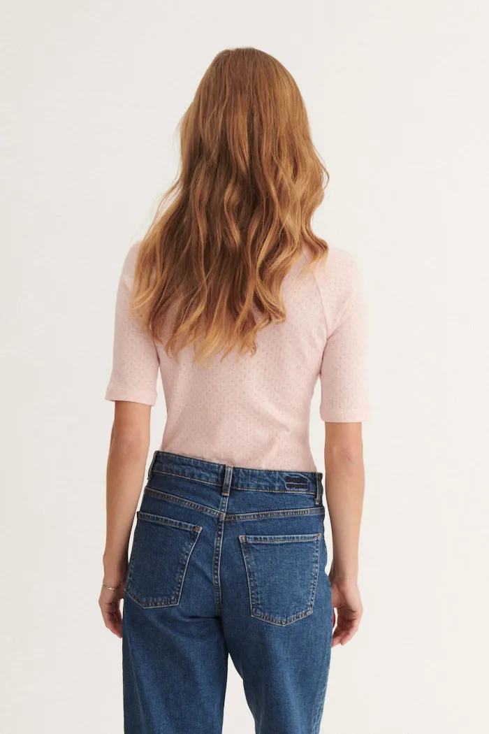 Arense Tee - Pink Melange