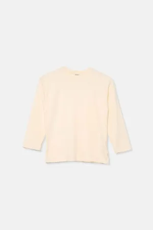 Basic T-Shirt in Ivory