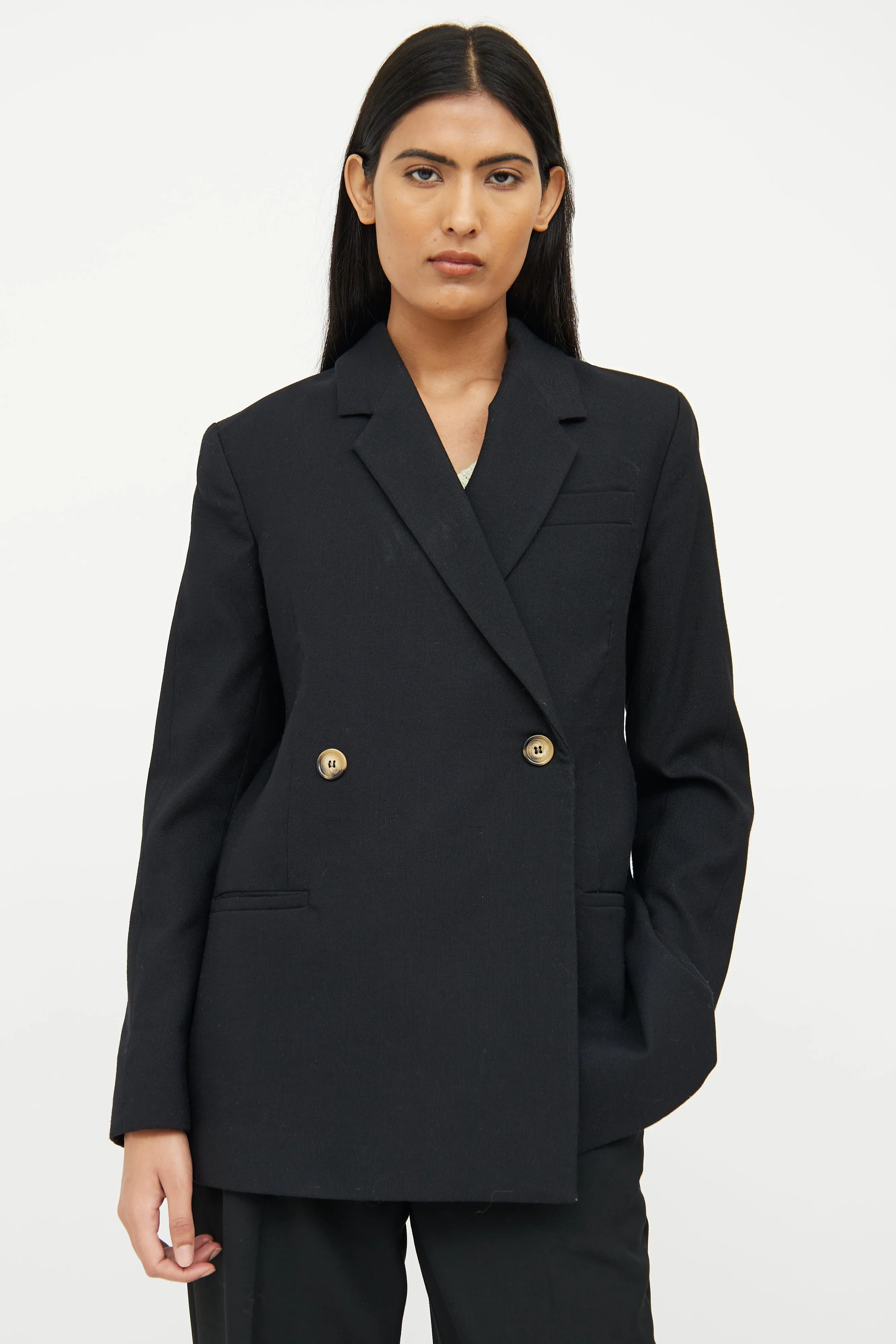 Black Button Kaia Blazer