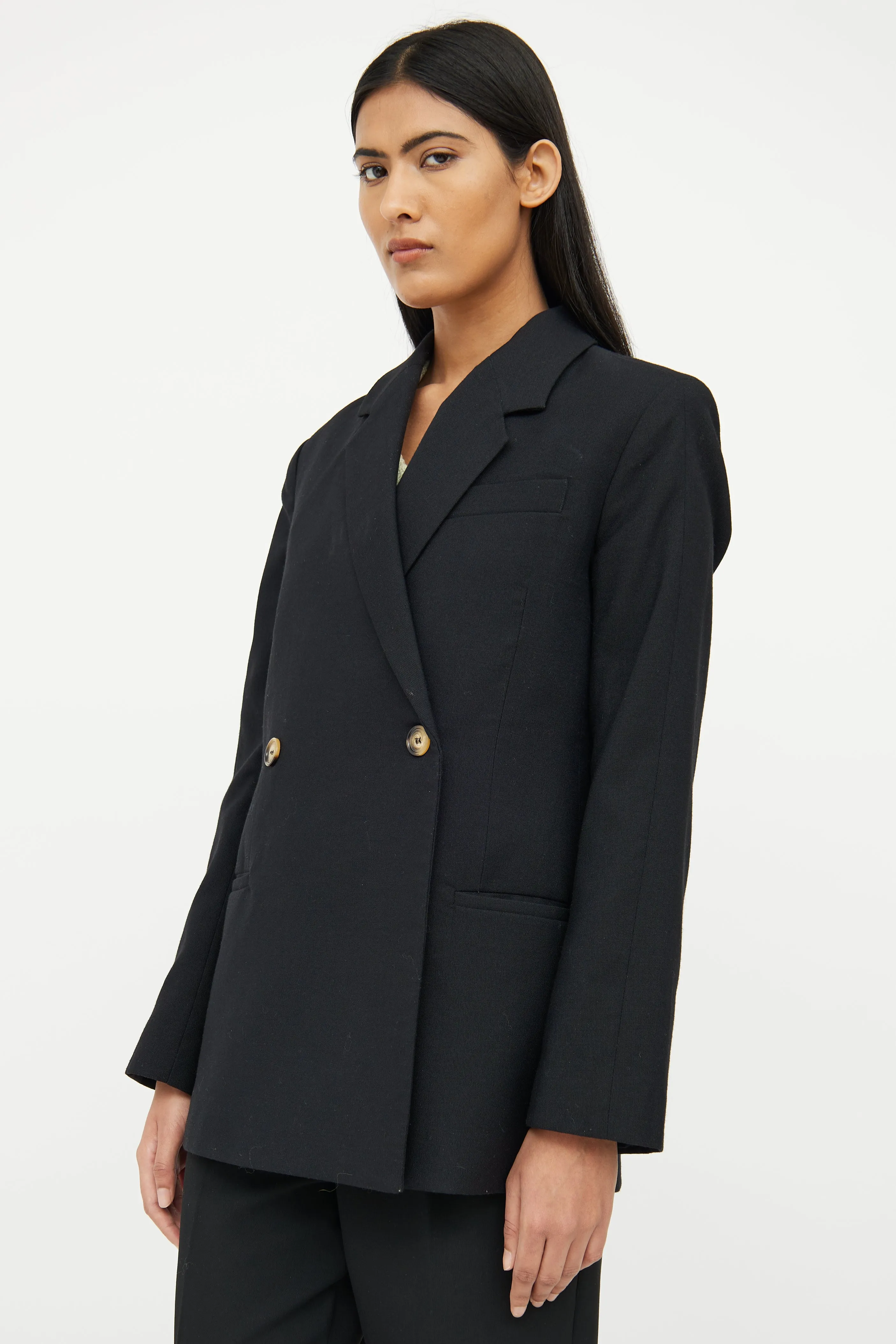 Black Button Kaia Blazer