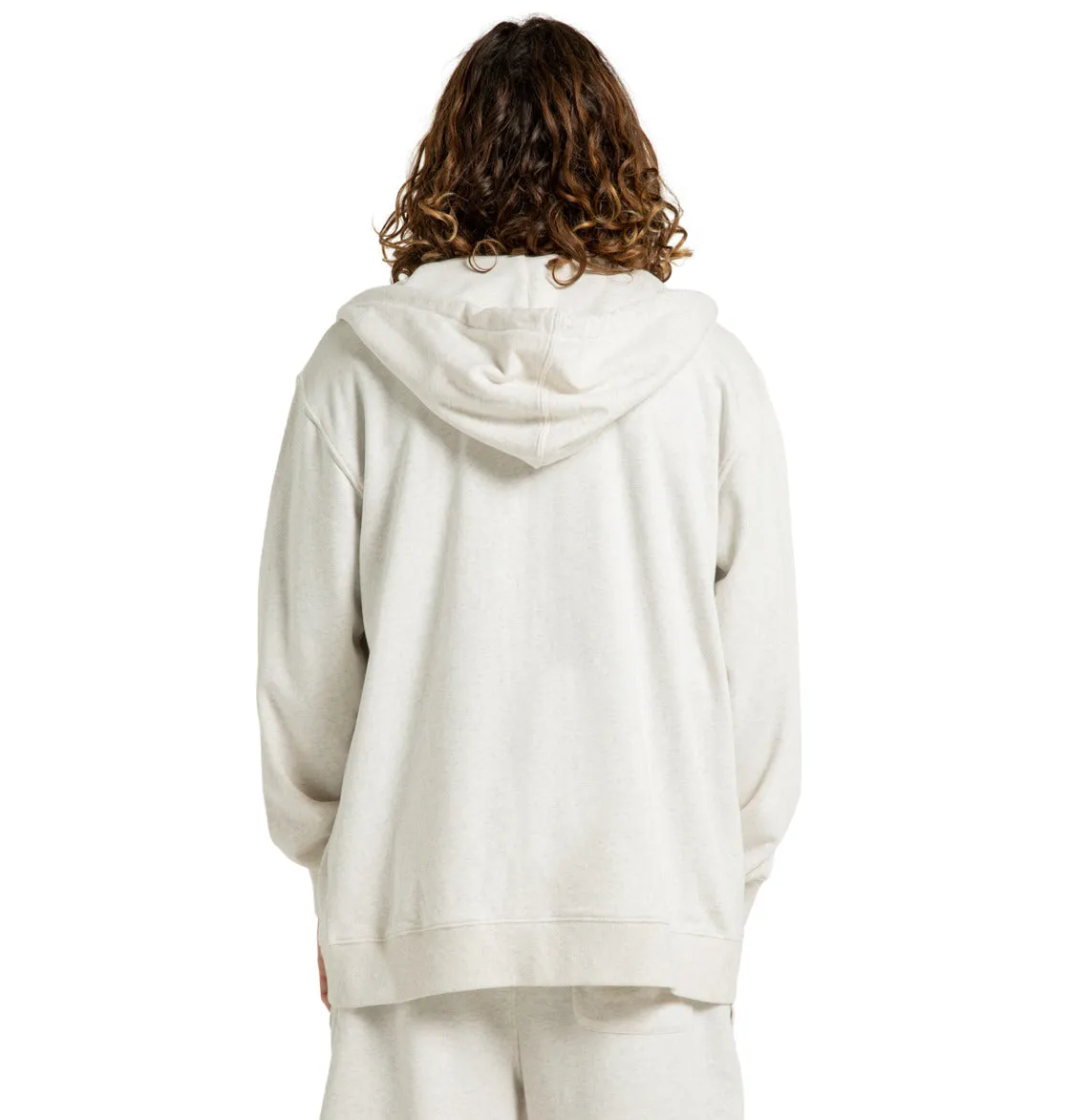 DC Men's Pallet Zip-Up Hoodie Snow Heather ADYFT03438_SCVW