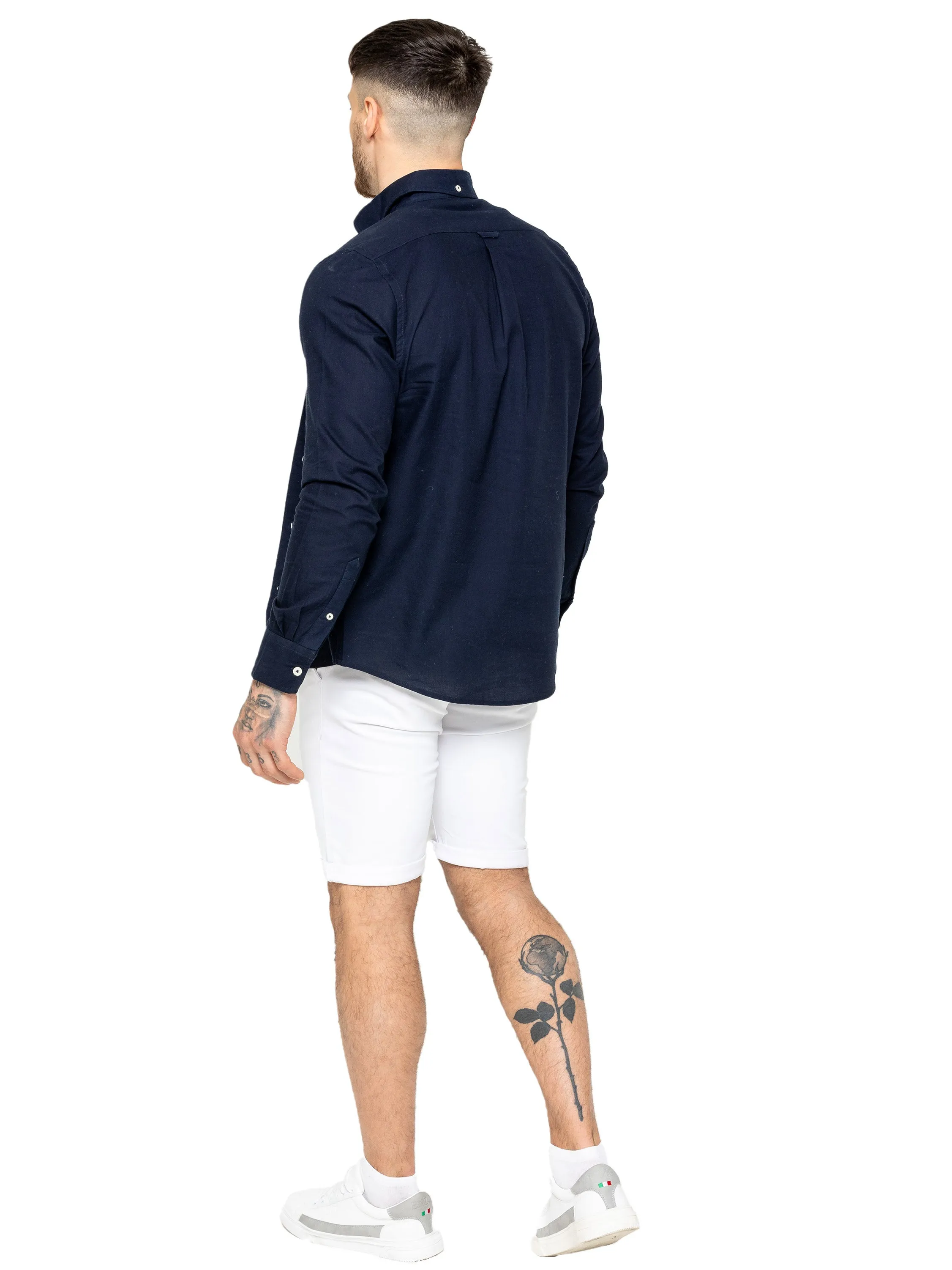 Enzo | Mens Regular Fit Oxford Shirt