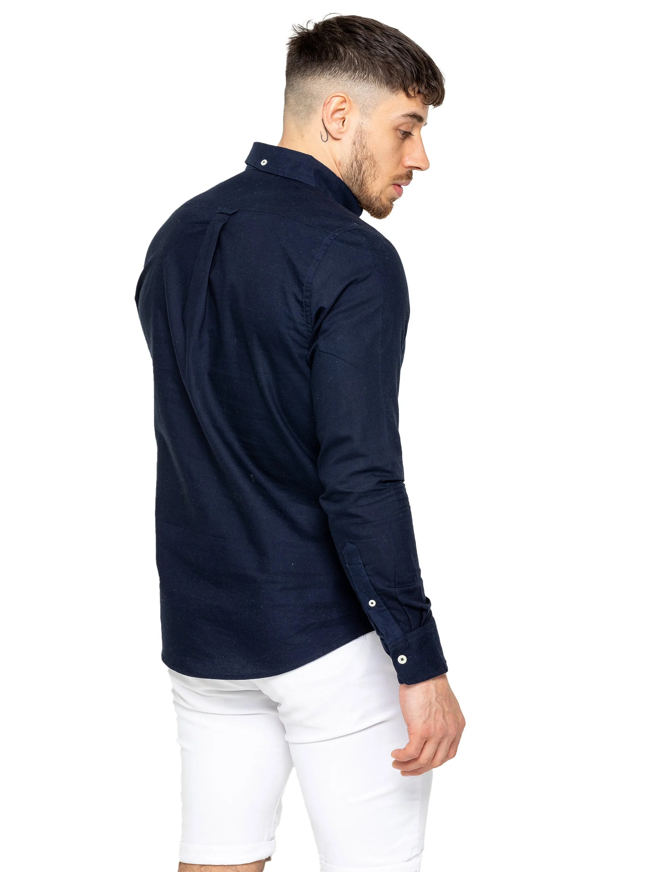 Enzo | Mens Regular Fit Oxford Shirt