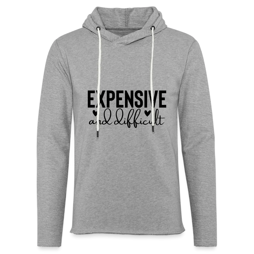Expensive and Difficult Lightweight Terry Hoodie