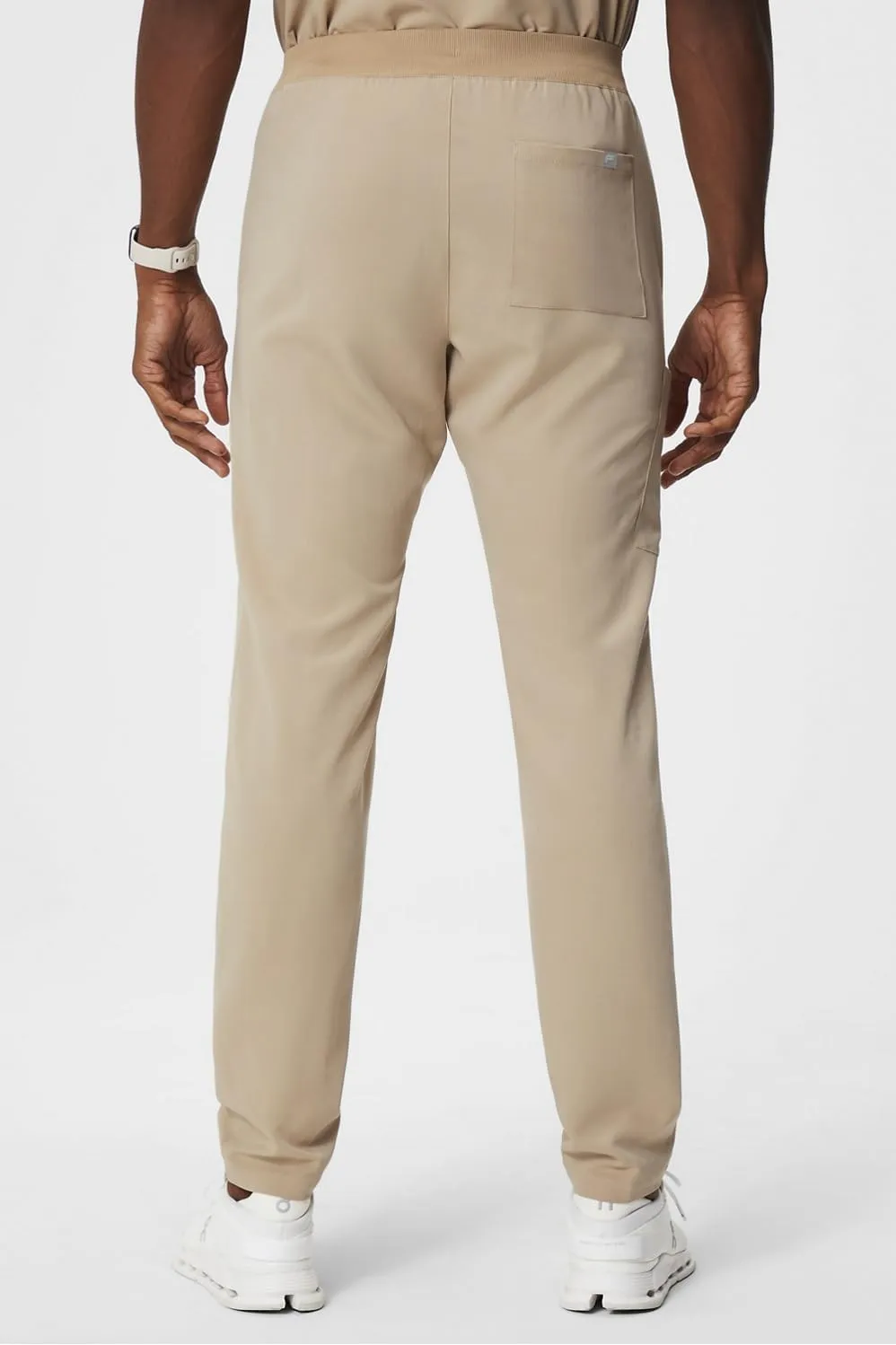 Fabletics Men's Intake Scrub Pant - MotionTech, 4-Way Stretch, Pocket-Packed, Wrinkle-Resist, Semi-Slim Fit