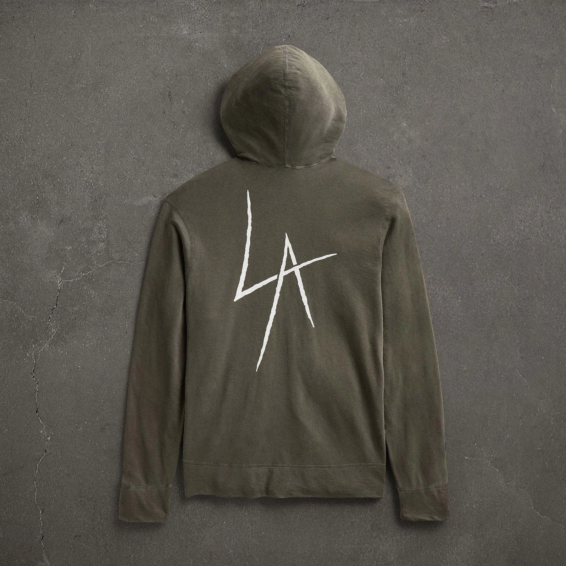 JP x LA Zip Up Hoodie - Platoon Pigment