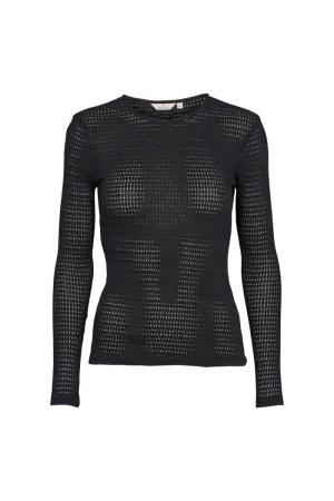 Karla LS Tee - Black