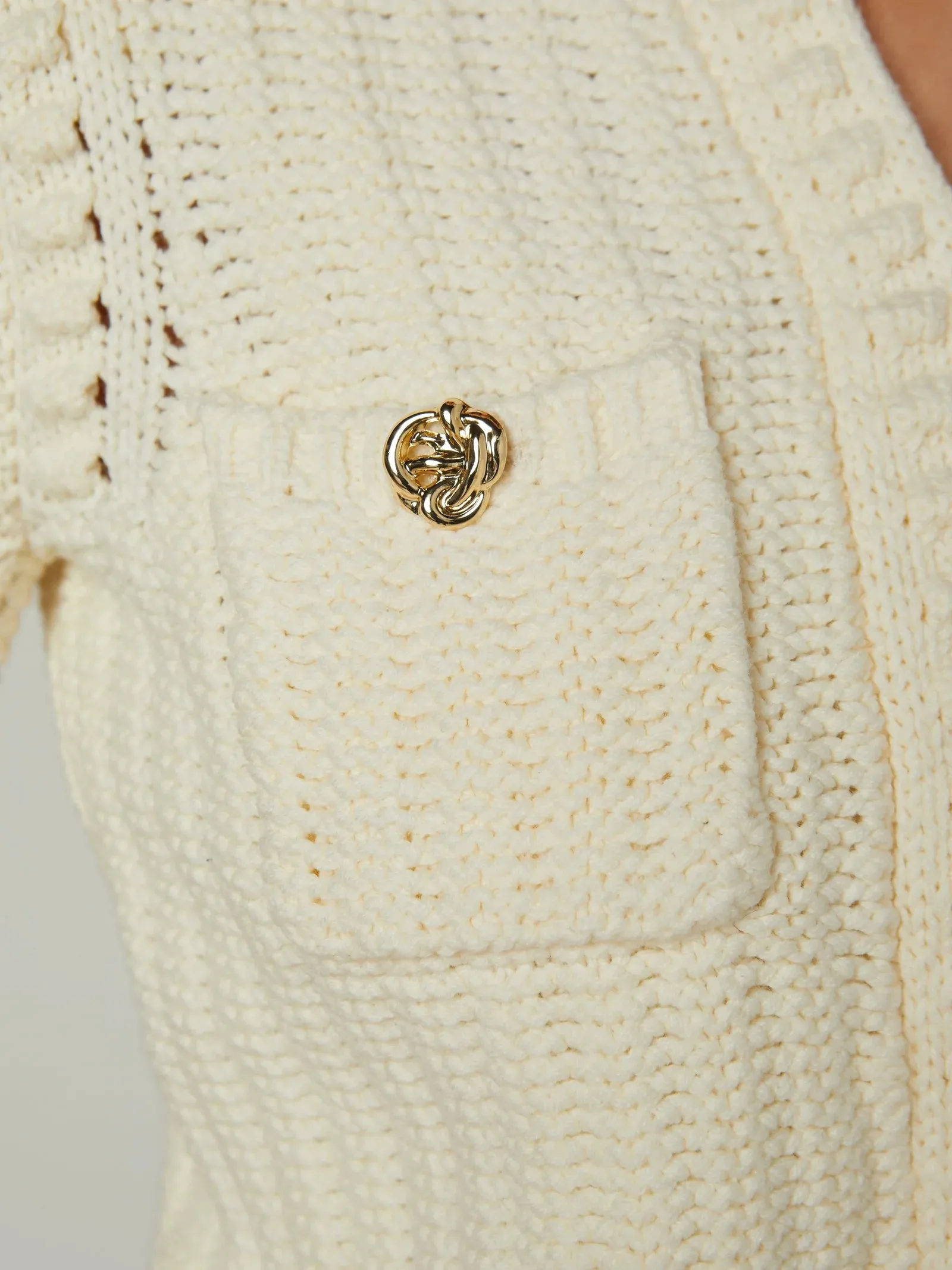 L'AGENCE DELILAH CROPPED CARDI