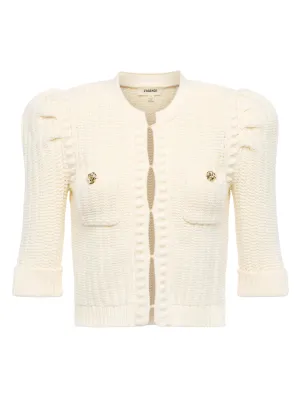 L'AGENCE DELILAH CROPPED CARDI