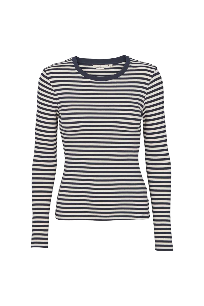 Ludmilla LS Tee - Birch/Navy