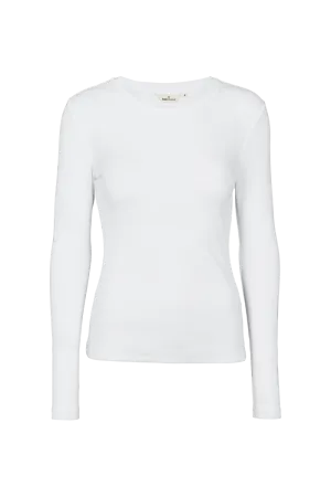 Ludmilla LS Tee - Bright White