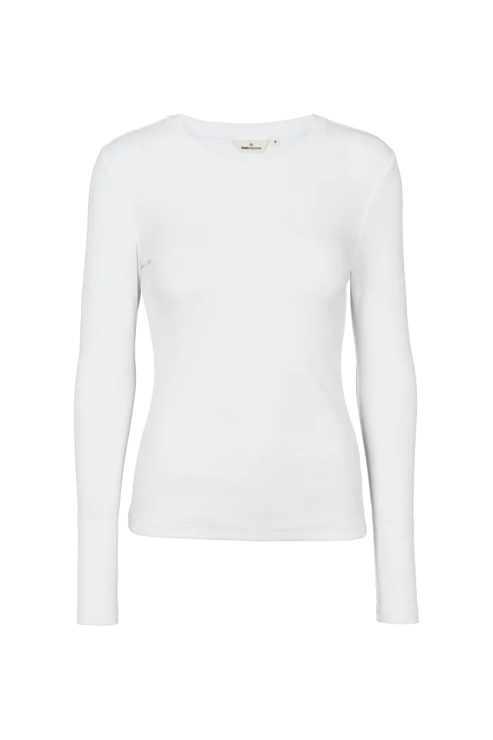 Ludmilla LS Tee - Bright White