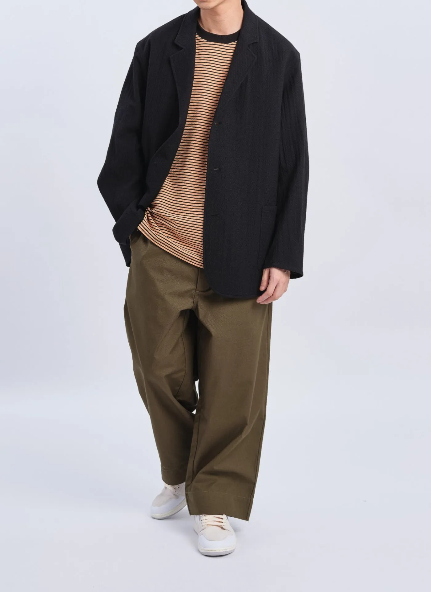 Marzotto Wool Spandex Soft Single Breasted Blazer