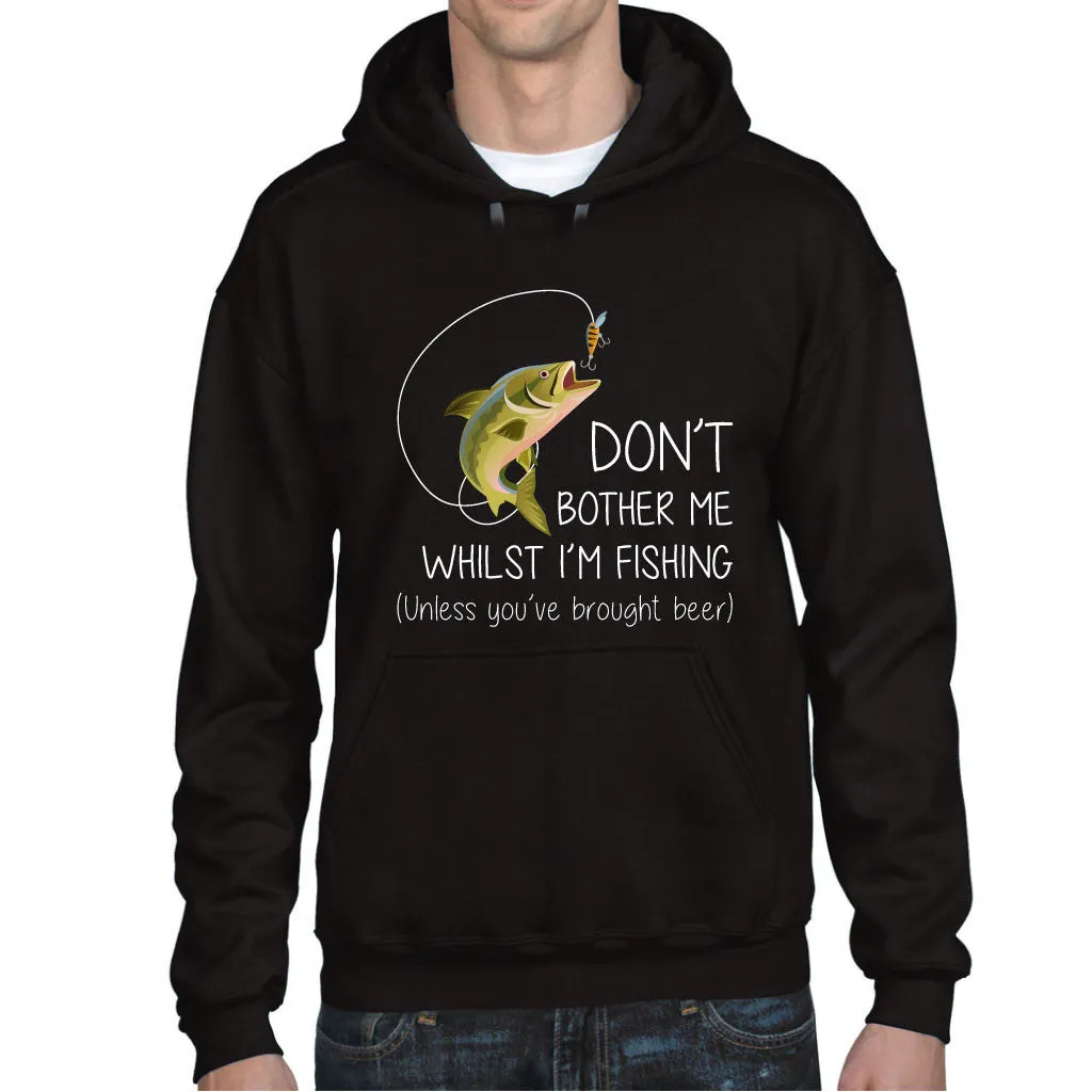 Men's Don't Bother Me Fishing Hoodie