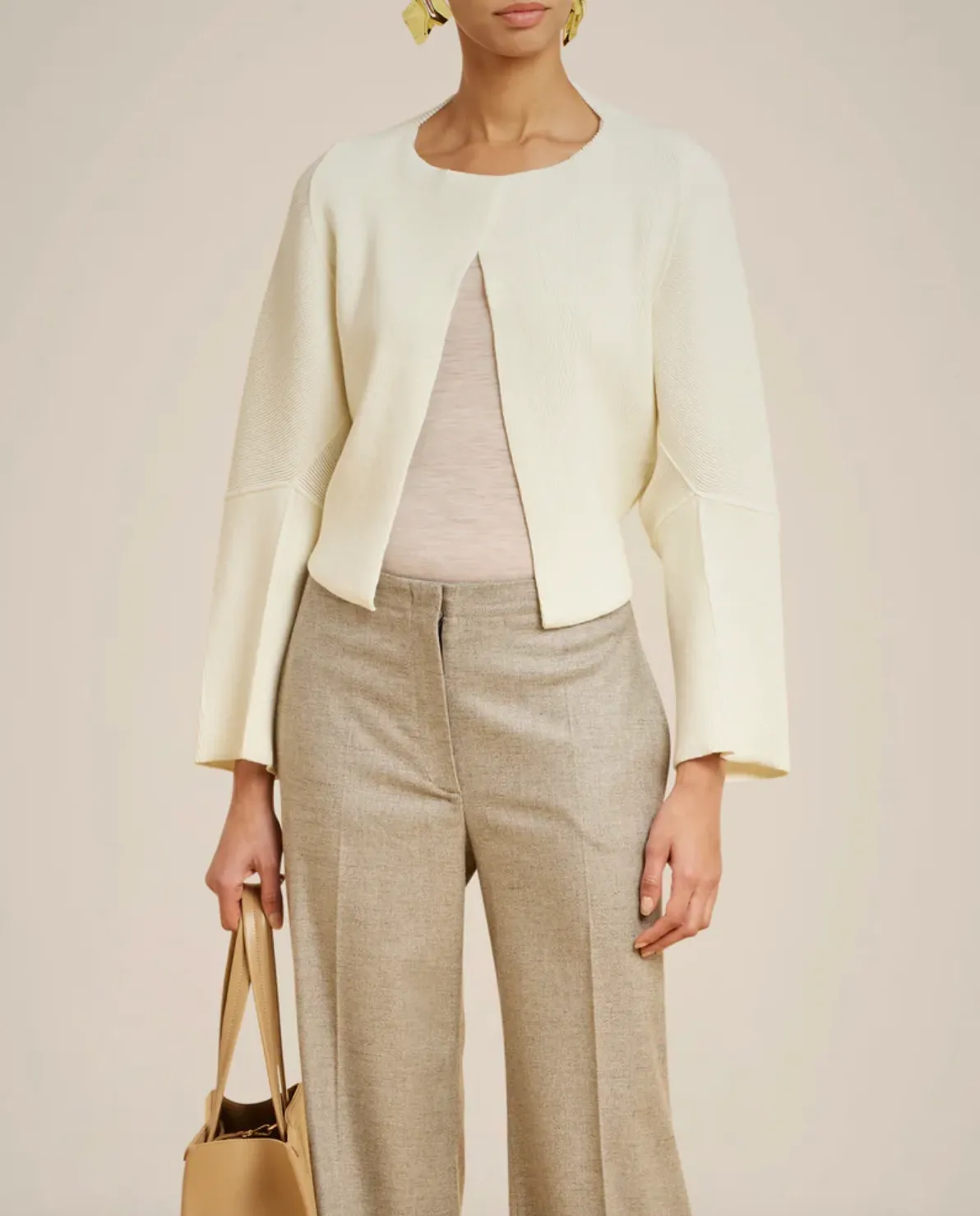 Ottoman Cardigan - Pumice