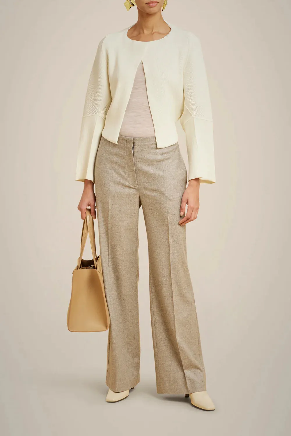 Ottoman Cardigan - Pumice