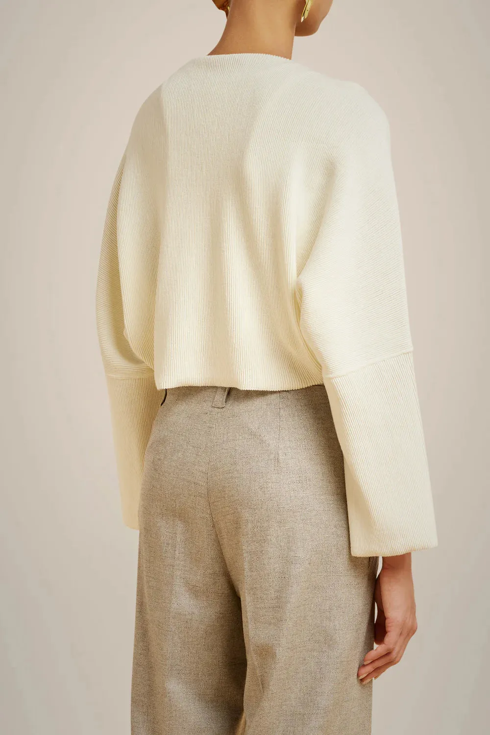 Ottoman Cardigan - Pumice