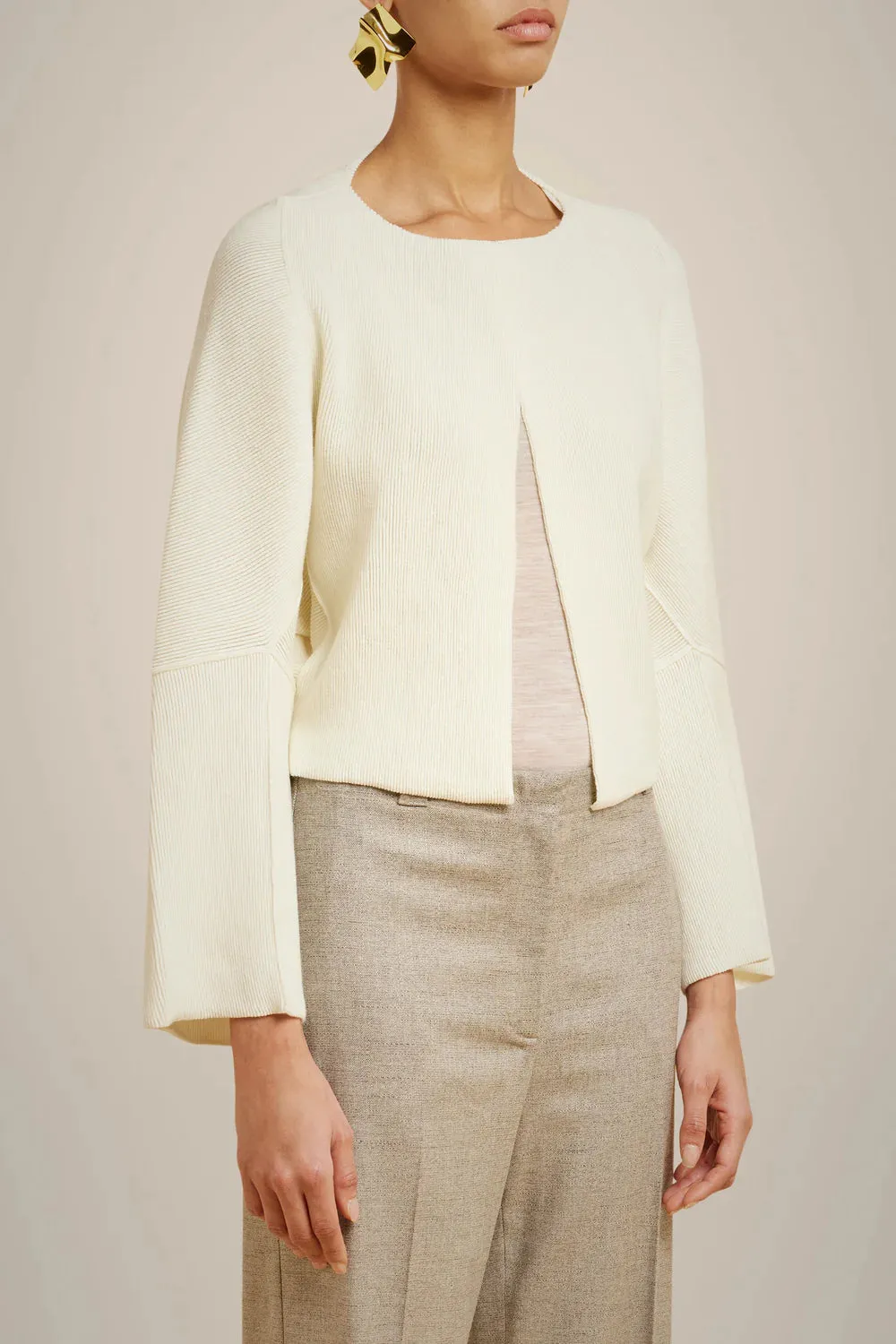 Ottoman Cardigan - Pumice