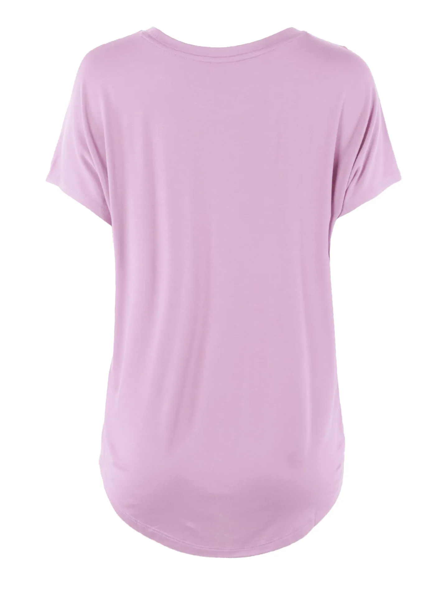 Rayon Round Neck Jersey Knit Shirt Top
