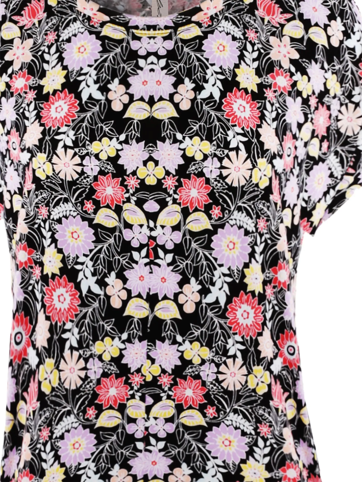 Rayon Round Neck Jersey Knit Shirt Top