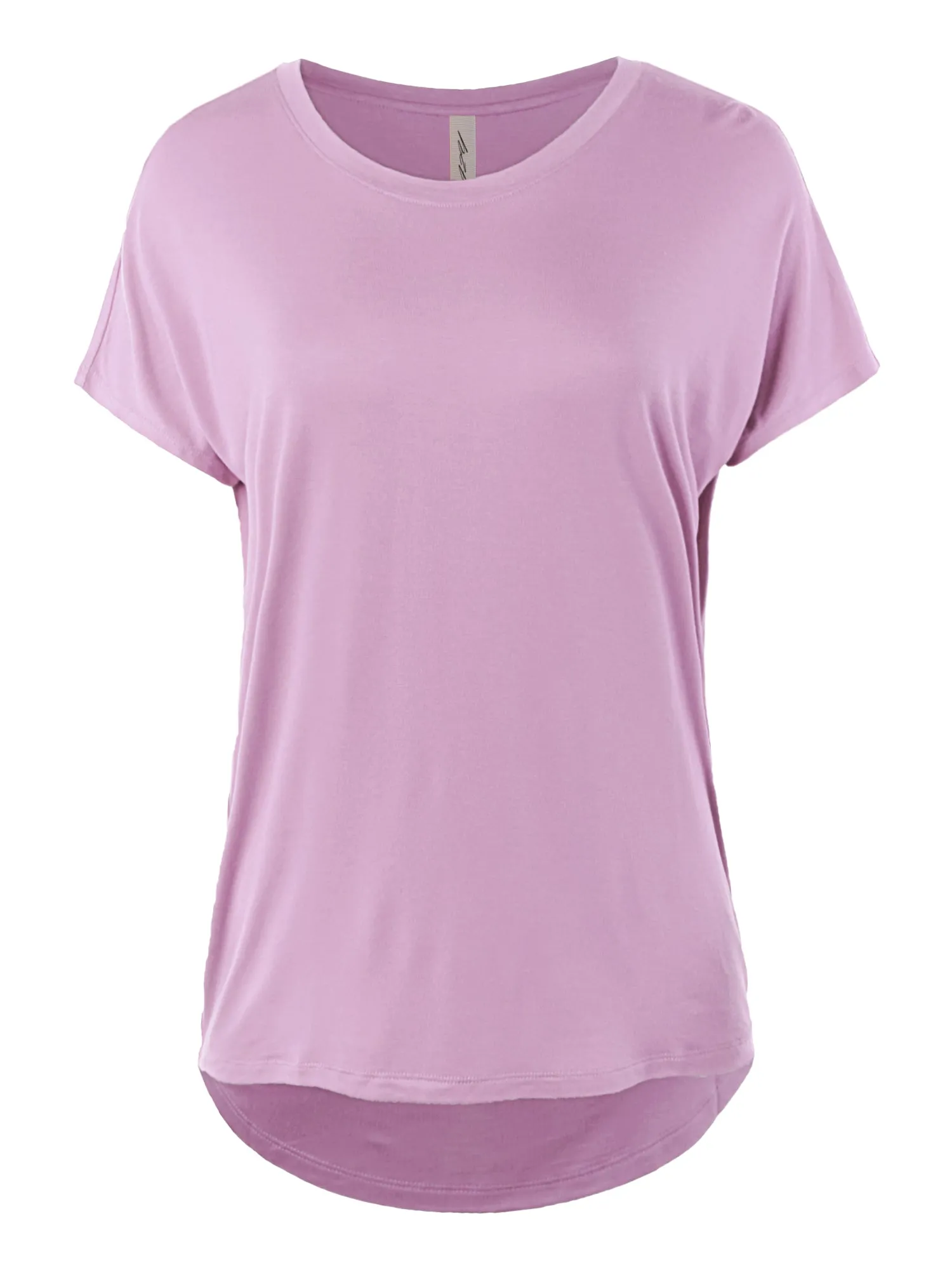 Rayon Round Neck Jersey Knit Shirt Top
