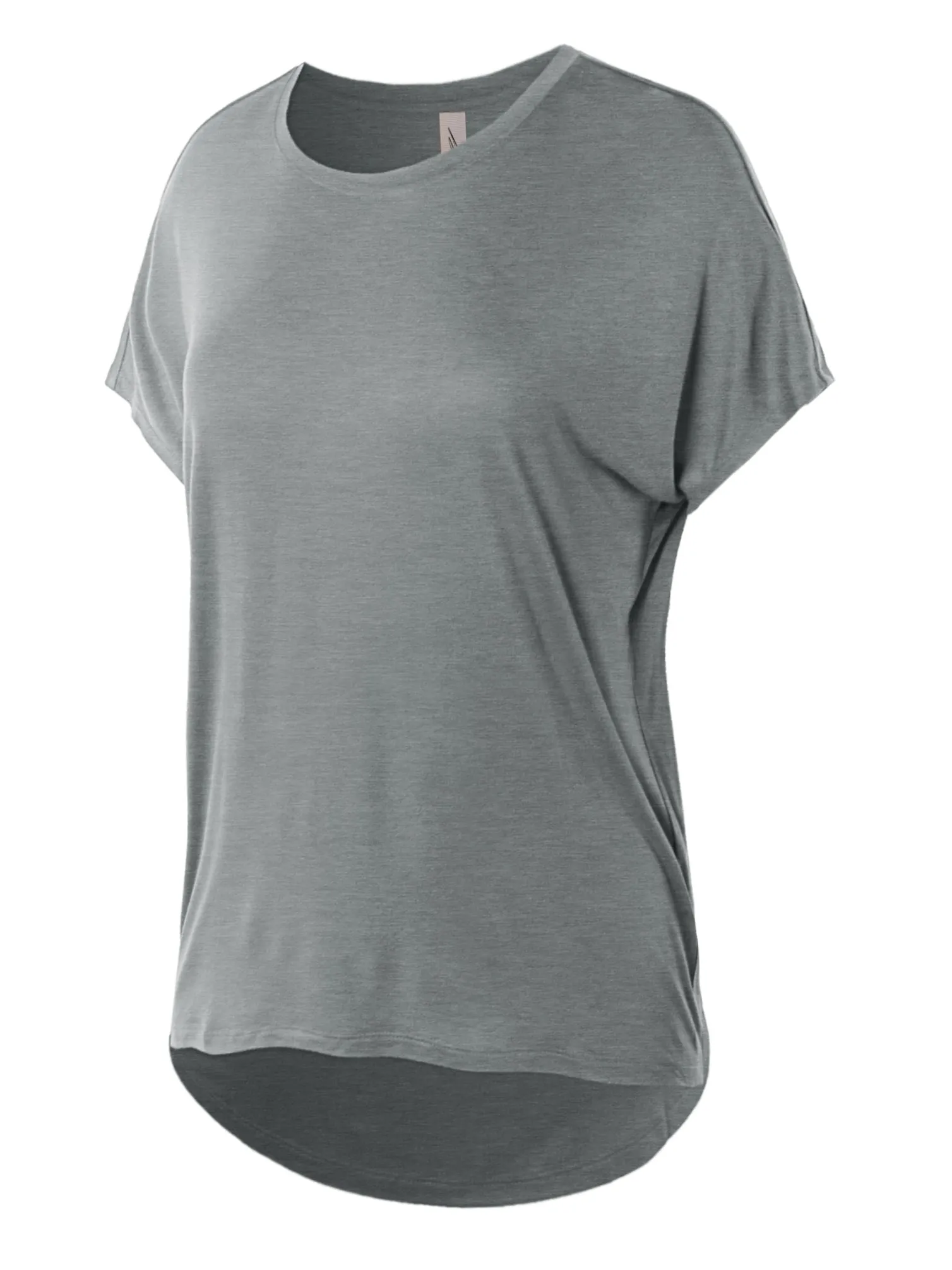 Rayon Round Neck Jersey Knit Shirt Top