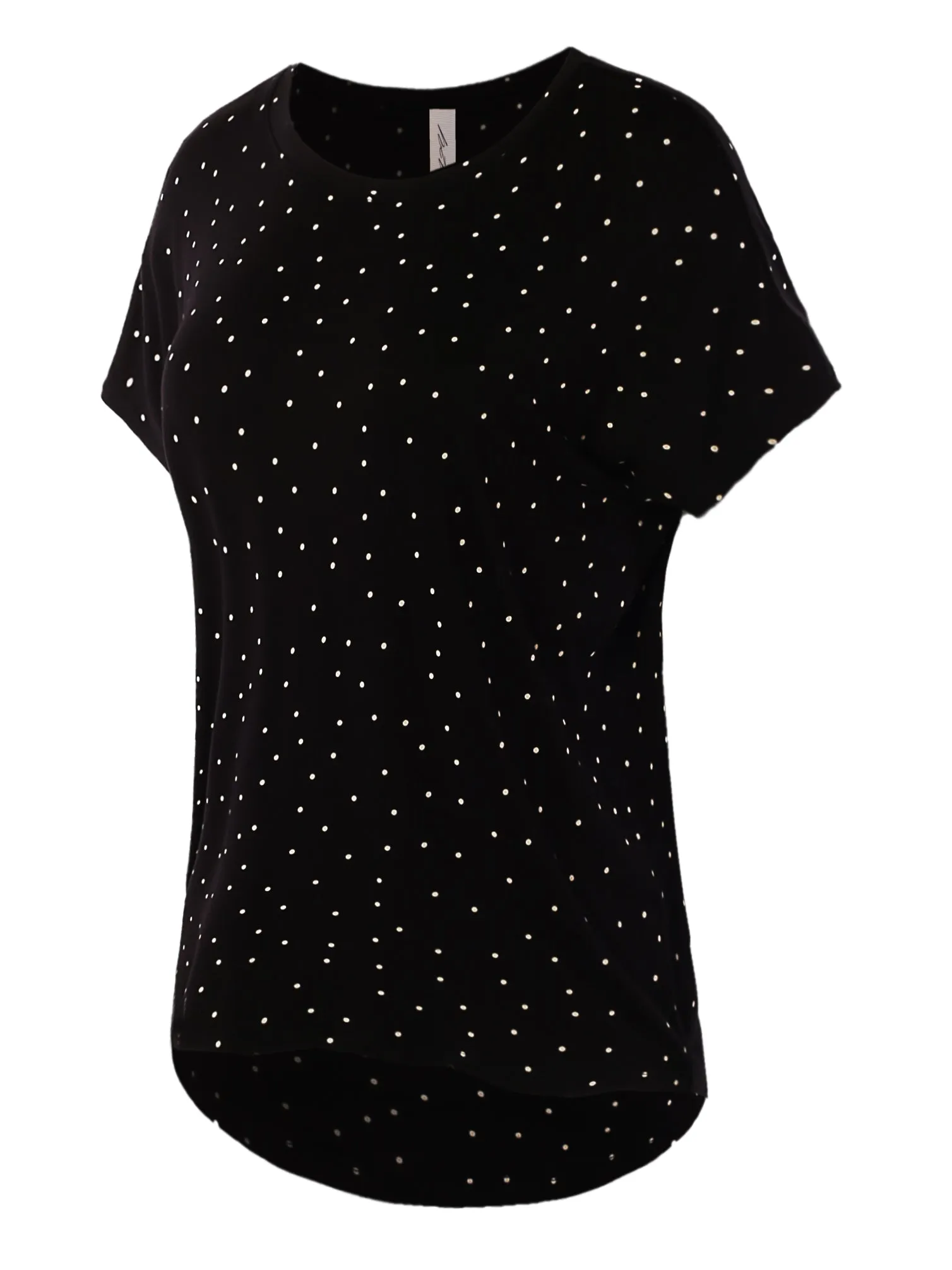 Rayon Round Neck Jersey Knit Shirt Top