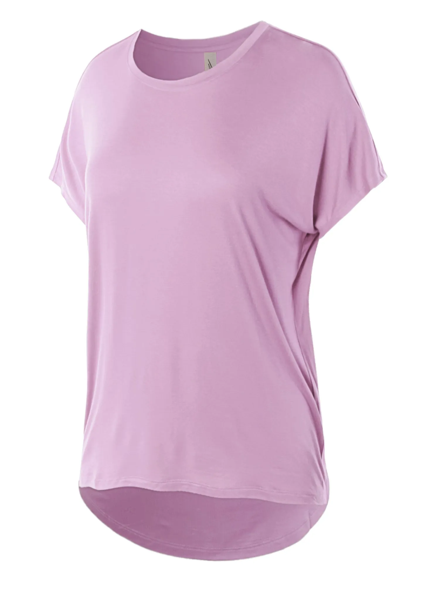 Rayon Round Neck Jersey Knit Shirt Top