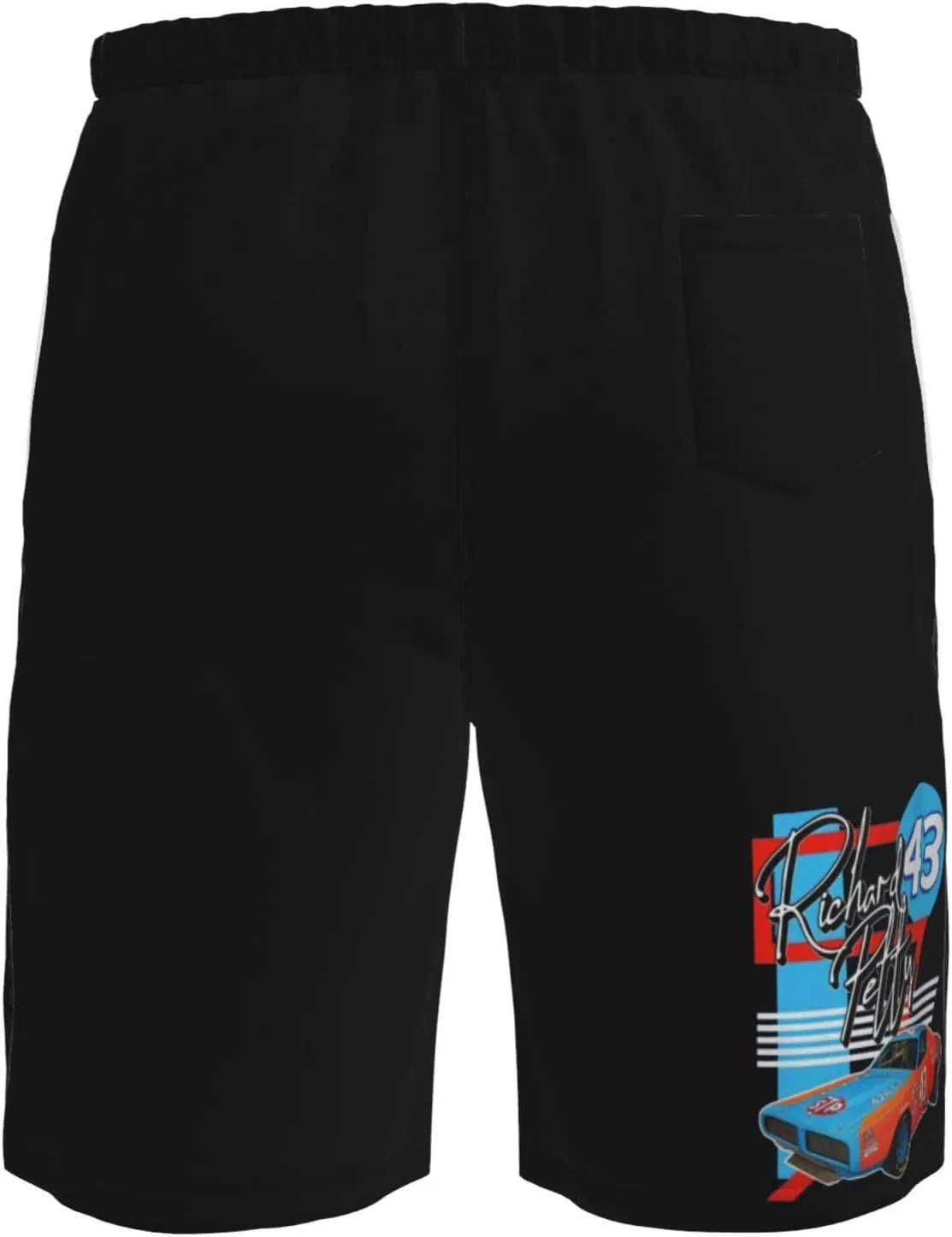 Richard-Petty-Car-43 Men's Swim Trunks Board Shorts Outdoor Beach Surfing