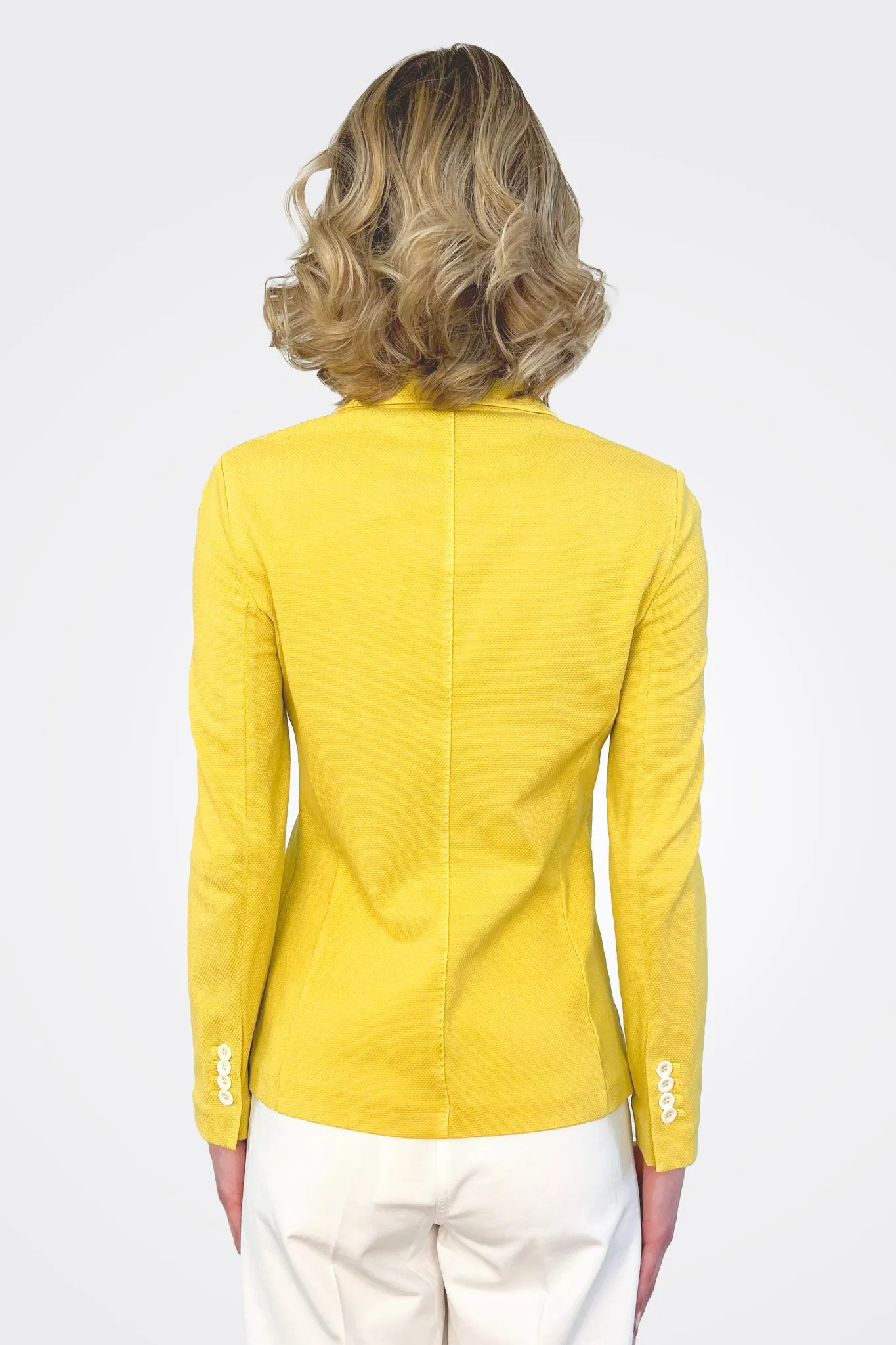 Single Breasted Slim Oxford - Lemon