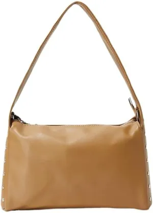 Studded Purse Vegan Leather Bag Hobo Bag Work Tote Bag Designer Bag Streetwear 2000s Purse Aesthetics