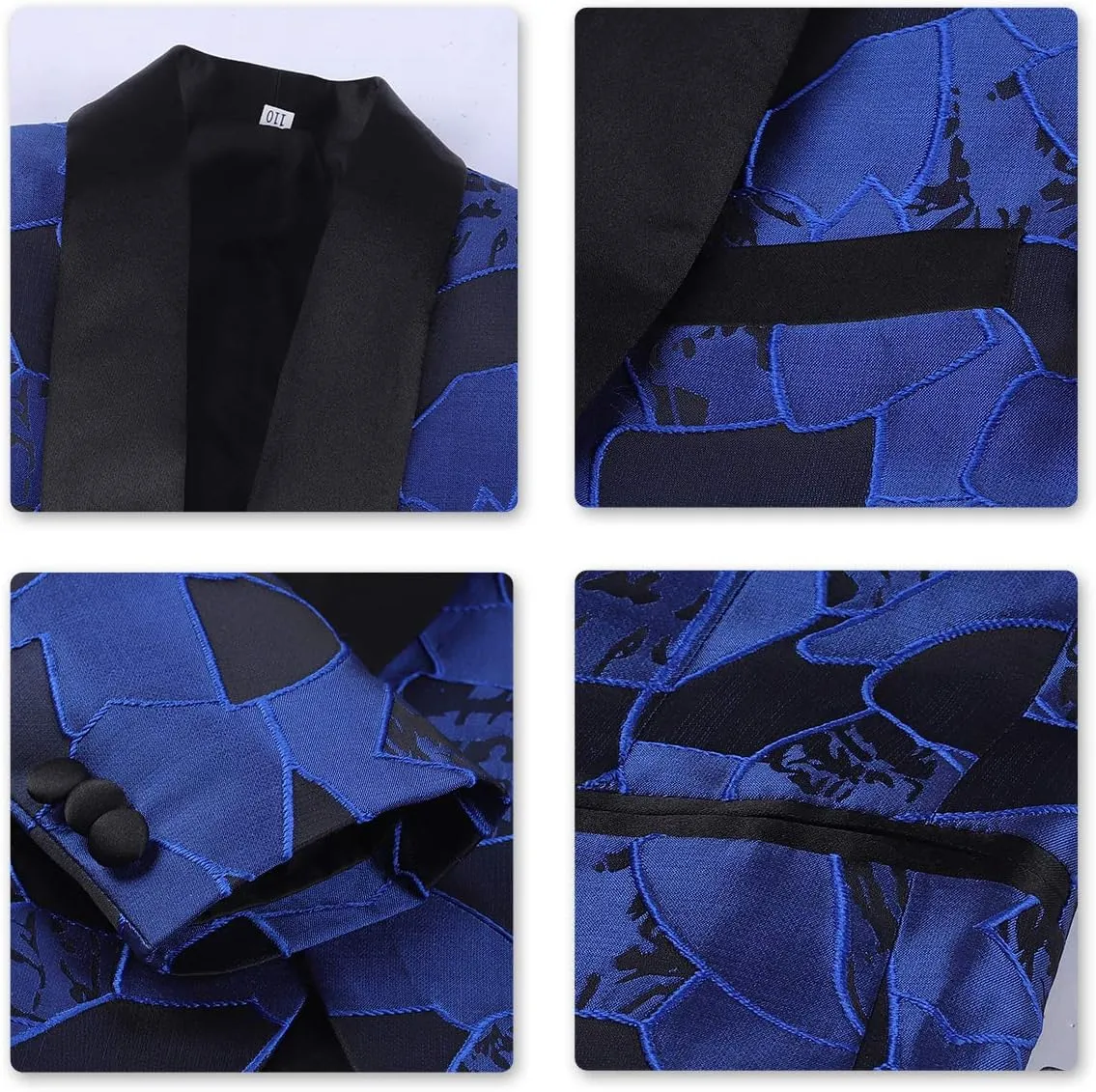 SWOTGdoby Boys Suits 3 Piece Slim Fit Kids Tuxedo Suits for Boys Formal Dress Blazer Jacket Pants Vest Wedding Party Prom