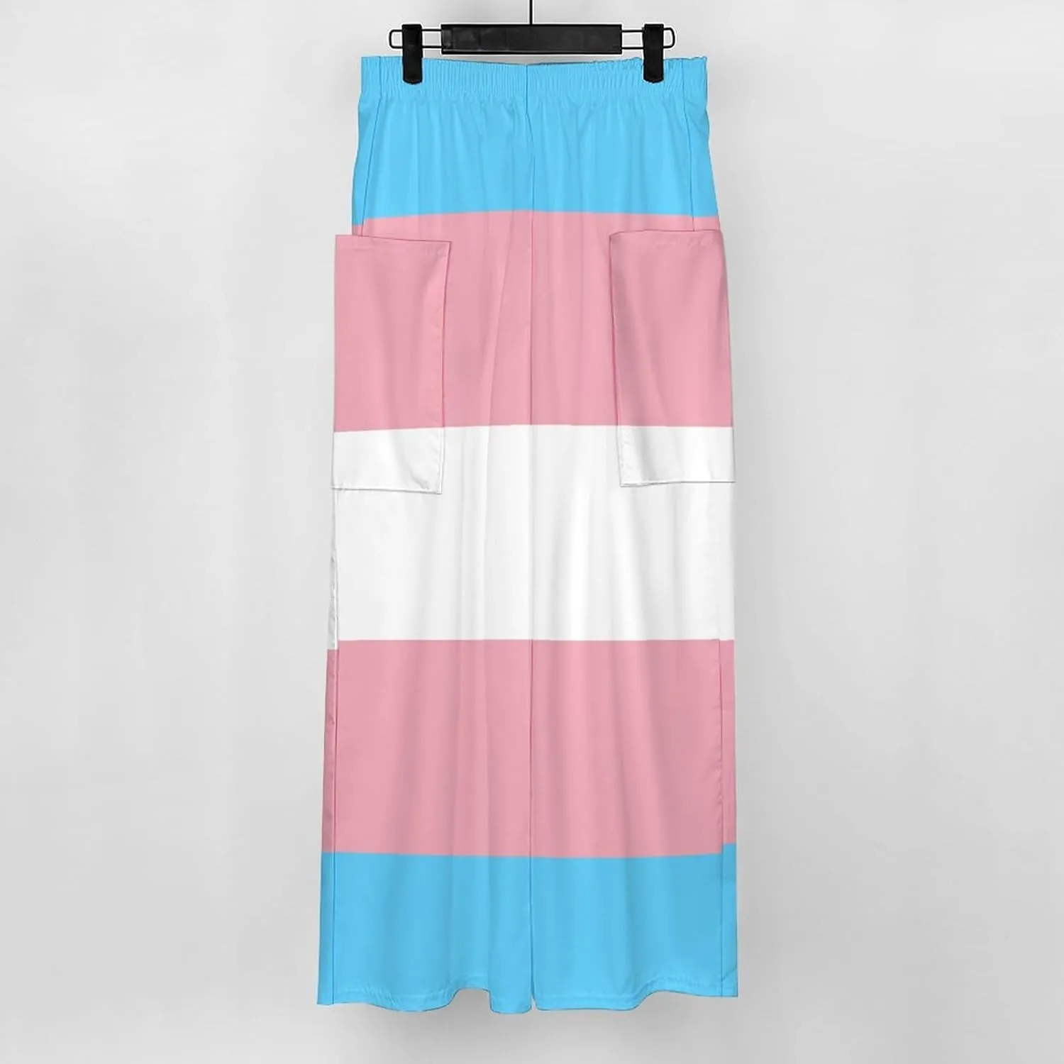 TAIZIYEAH Transgender Pride Flag Women's Sling Dress Womens Sundress Casual Summer Sexy Beach Clothes 2023