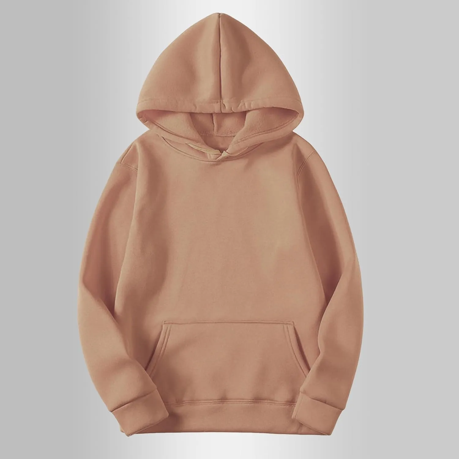 Womens Oversized Sweatshirts Casual Long Sleeve Fleece Hoodies Drawstring Pullover Fall Cute Outfits with Pocket