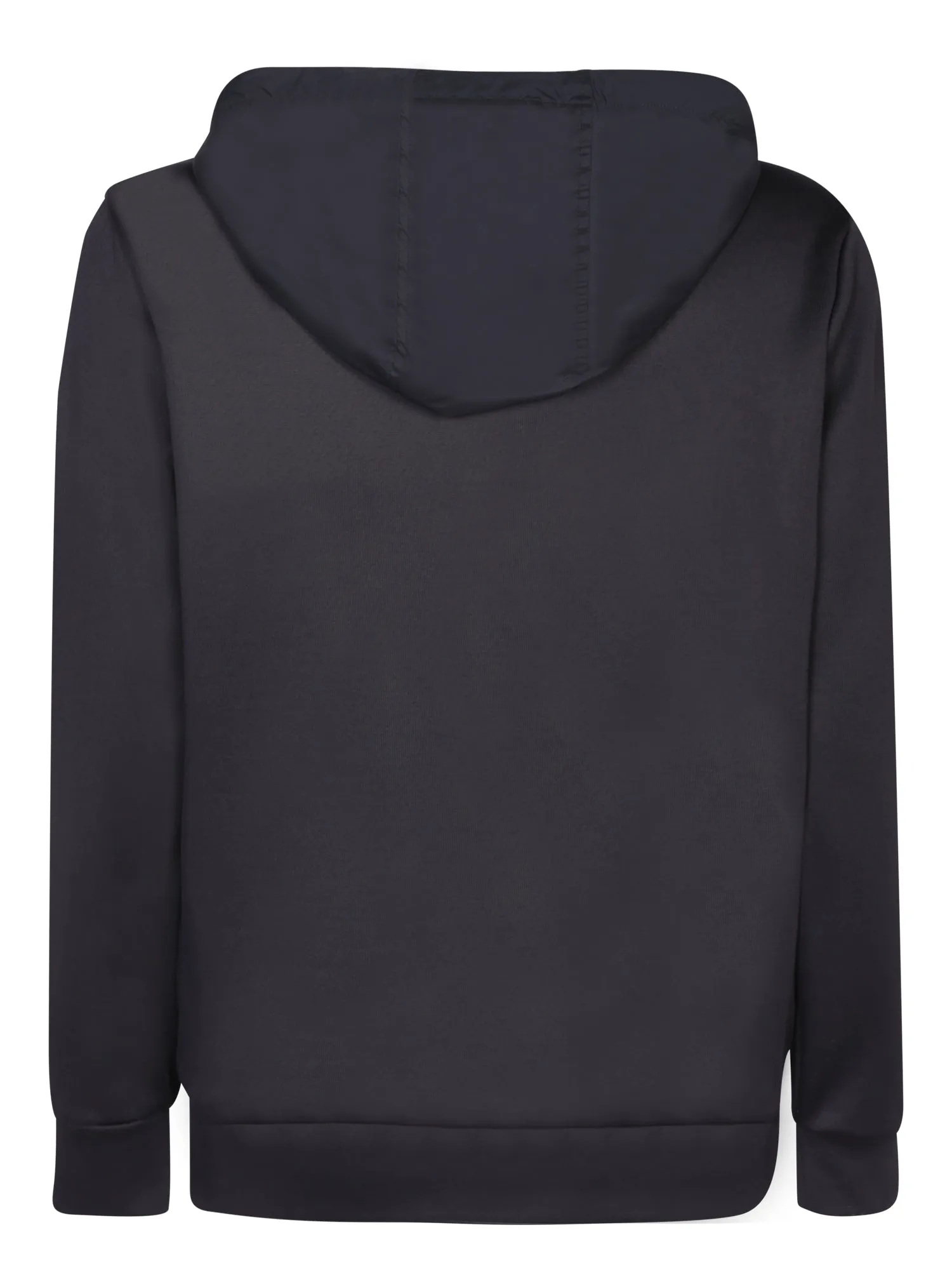Zippered black cardigan